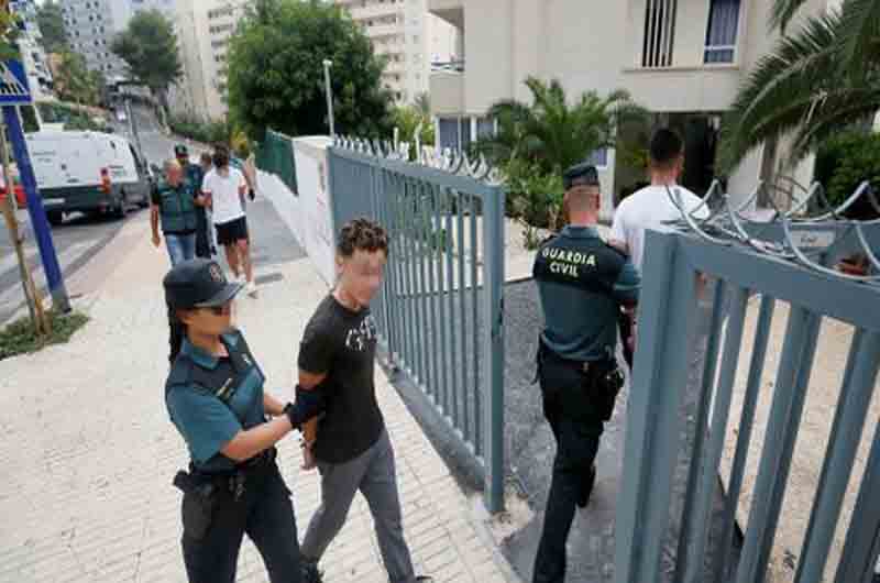 5 franceses detenidos por una presunta violación en grupo en Benidorm