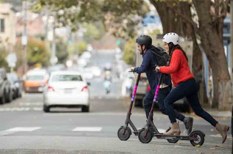 Que pasará con los scooters de Lyft en el invierno?
