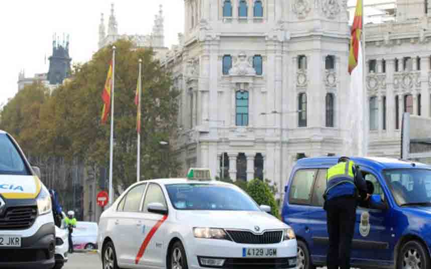 La actividad del taxi de Madrid cae en más de un 87%