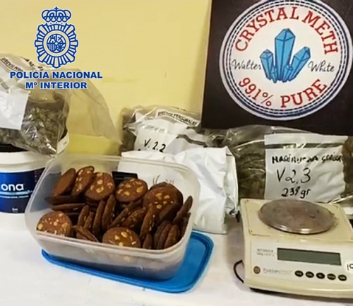 La Policía desmantela un grupo que exportaba droga mediante envíos de paquetería