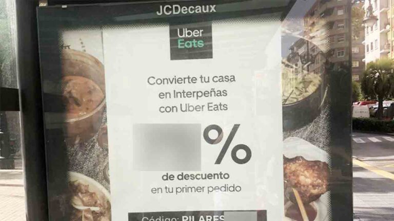 La vergüenza de Uber Eats: Incita a las reuniones en Zaragoza en plena pandemia