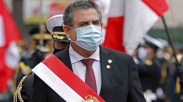 El nuevo presidente de Perú acusado de golpe de Estado tras derrocar a Vizcarra