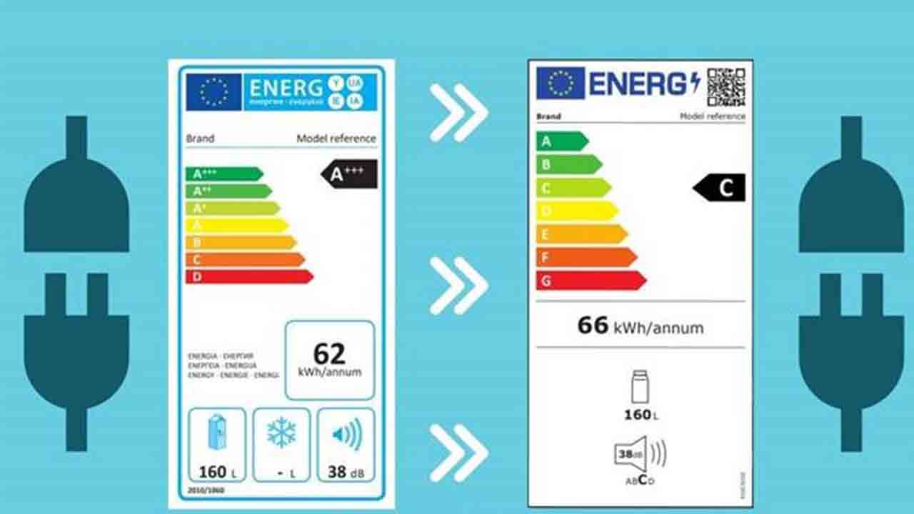 El nuevo etiquetado energético de electrodomésticos entra en vigor el 1 de marzo