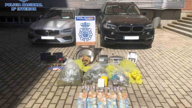 La Policía Nacional desarticula un grupo criminal dedicado al transporte de cocaína desde España hasta Países Bajos