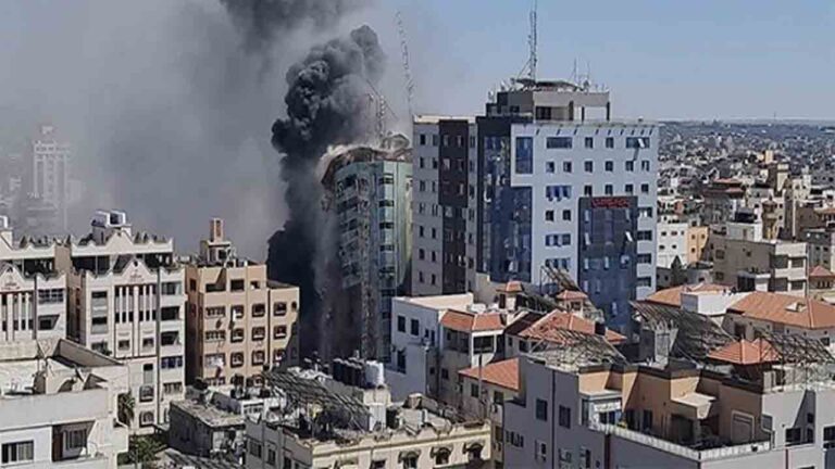 Israel destruye las oficinas de Al-Jazeera y Associated Press