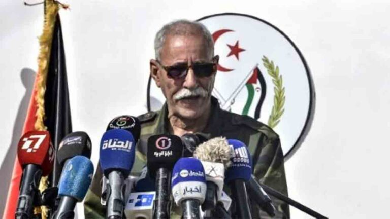 El líder del Frente Polisario, Brahim Ghali, a punto de volver a Argel