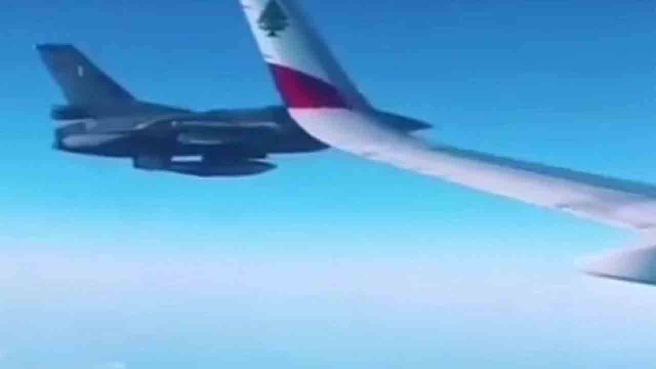 Los F-16 de la OTAN interceptan un avión libanés en espacio aéreo griego
