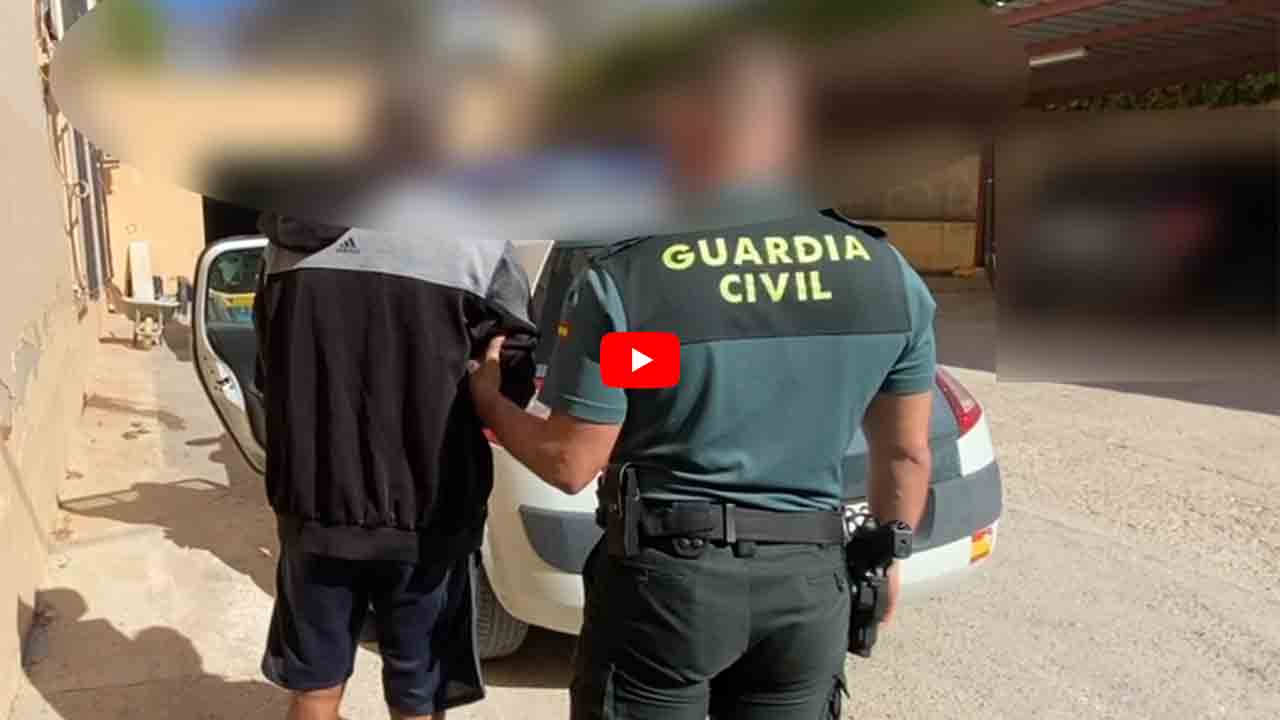 Un guardia civil detiene a su vecino por violencia de género en Cieza (Murcia)