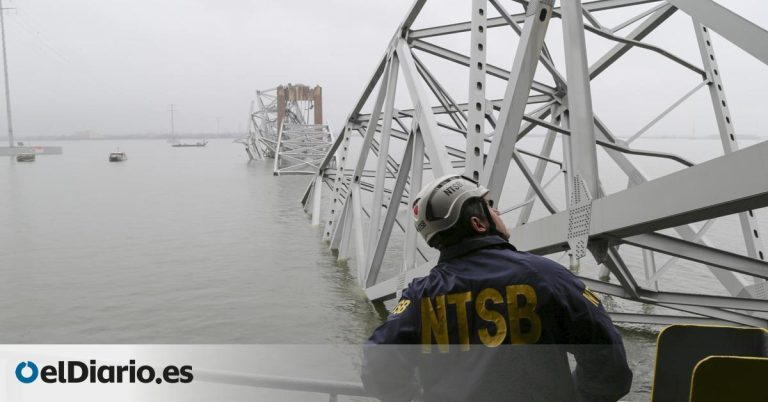 Recuperan los cuerpos de dos de las víctimas del derrumbe del puente de Baltimore